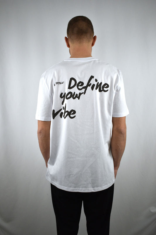 Oversized T-Shirt Define Your Vibe in der Rückansicht - nachhaltige Streetwear von unfgtble